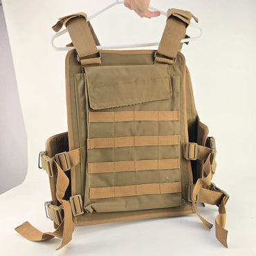 Airsoft Paintball Combat | Airsoft Combat MOLLE Plate Carrier Vest| Adjustable Vest