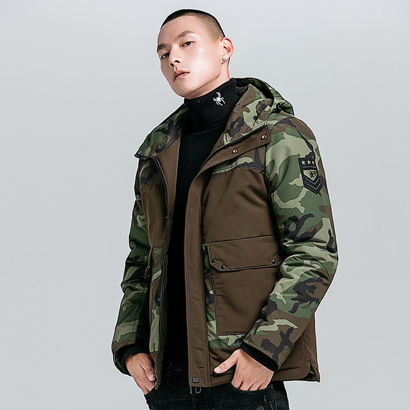 Military camouflage cotton men's cotton jacket