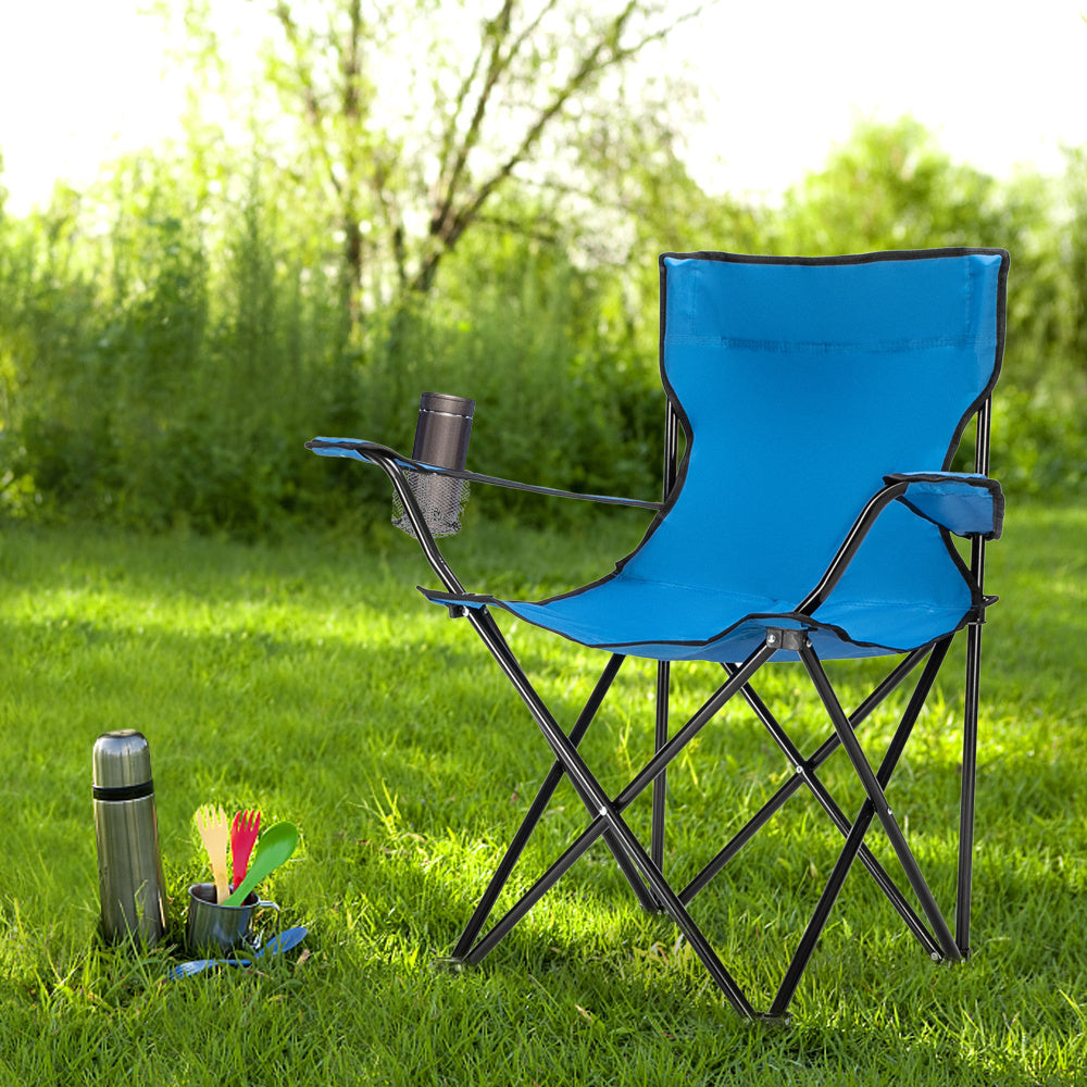 32 X19x31in Blue Camping Chair