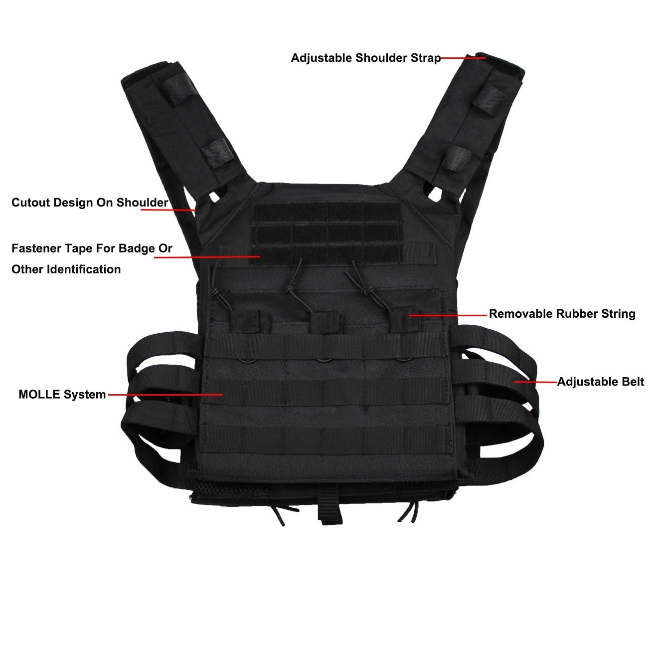 Outdoor tactical vest