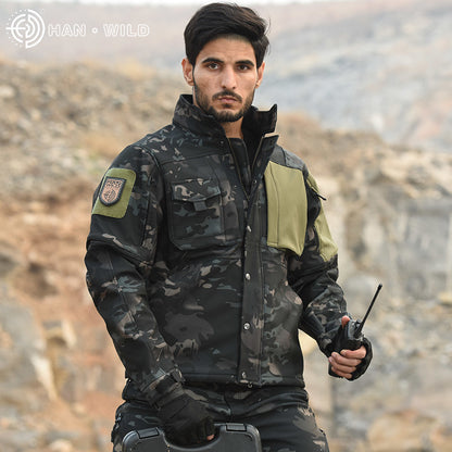 Soft Shell Tactical Top Functional Autumn And Winter Jacket