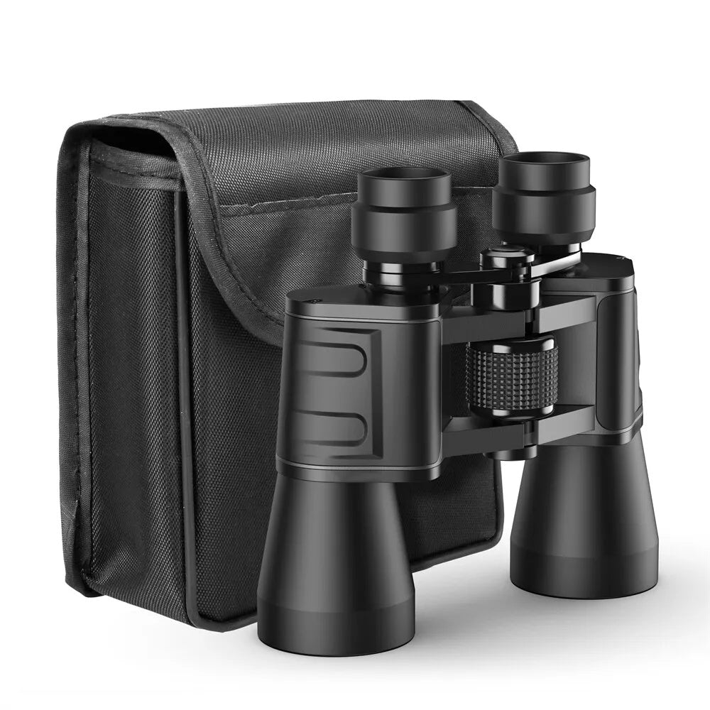 180x100 High Power Military Binoculars Day Night Vision Compact Waterproof Binoculars For Bird Watching Hunting Travel Football Games Stargazing With Carrying Case And Strap