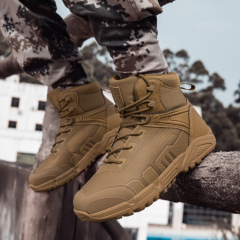 Anti-slip And Wear-resistant Outdoor High-top Tactical Boots