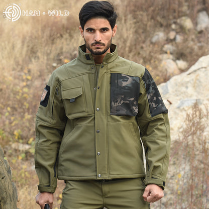 Soft Shell Tactical Top Functional Autumn And Winter Jacket