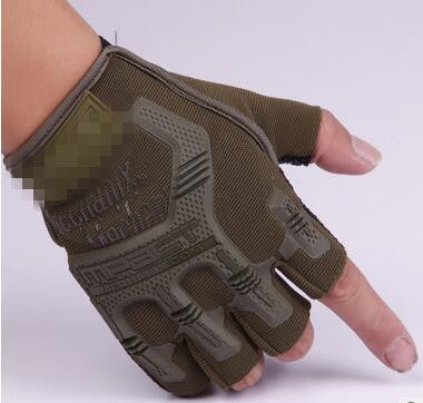 Sports tactical half-finger cycling gloves