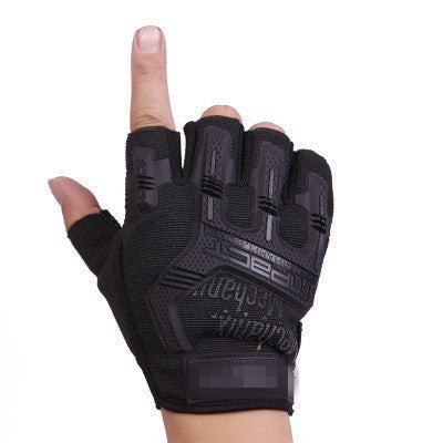 Sports tactical half-finger cycling gloves