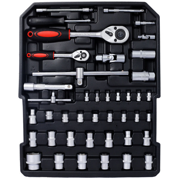 899 Piece Men's Home Repair Tool Set With 4 Drawers Tool Box Organizer