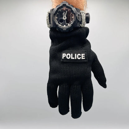 Police Max Cut Resistant Gloves | Anti Cut Work Winter Gloves |Men's Winter Gloves | Best Stylish Gloves