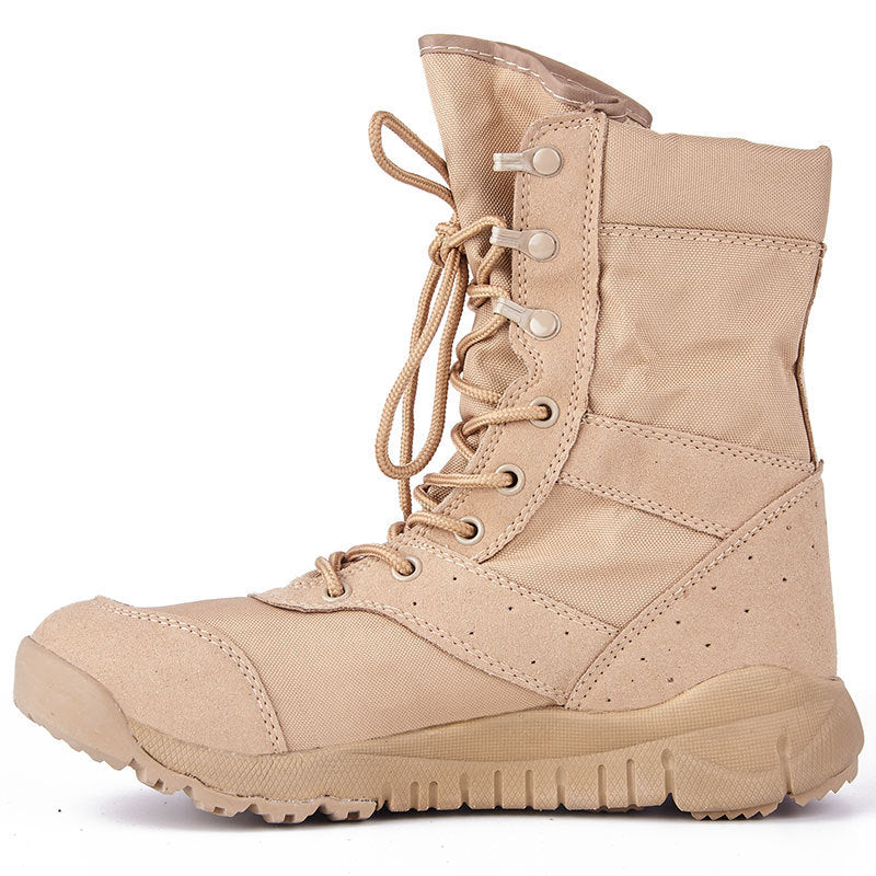 Summer Yulong Combat Boots Outdoor Climbing Boots Tactical Desert Boots