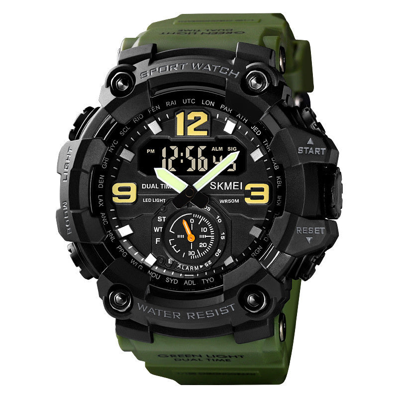 European And American Style Men's Outdoor Mountaineering Watch For Students