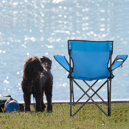 32 X19x31in Blue Camping Chair