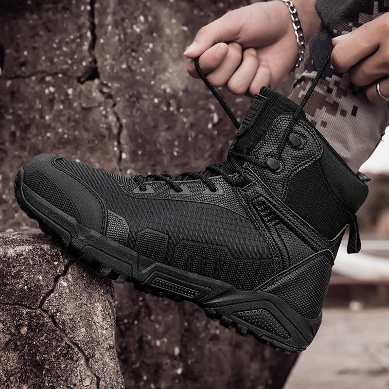 Anti-slip And Wear-resistant Outdoor High-top Tactical Boots