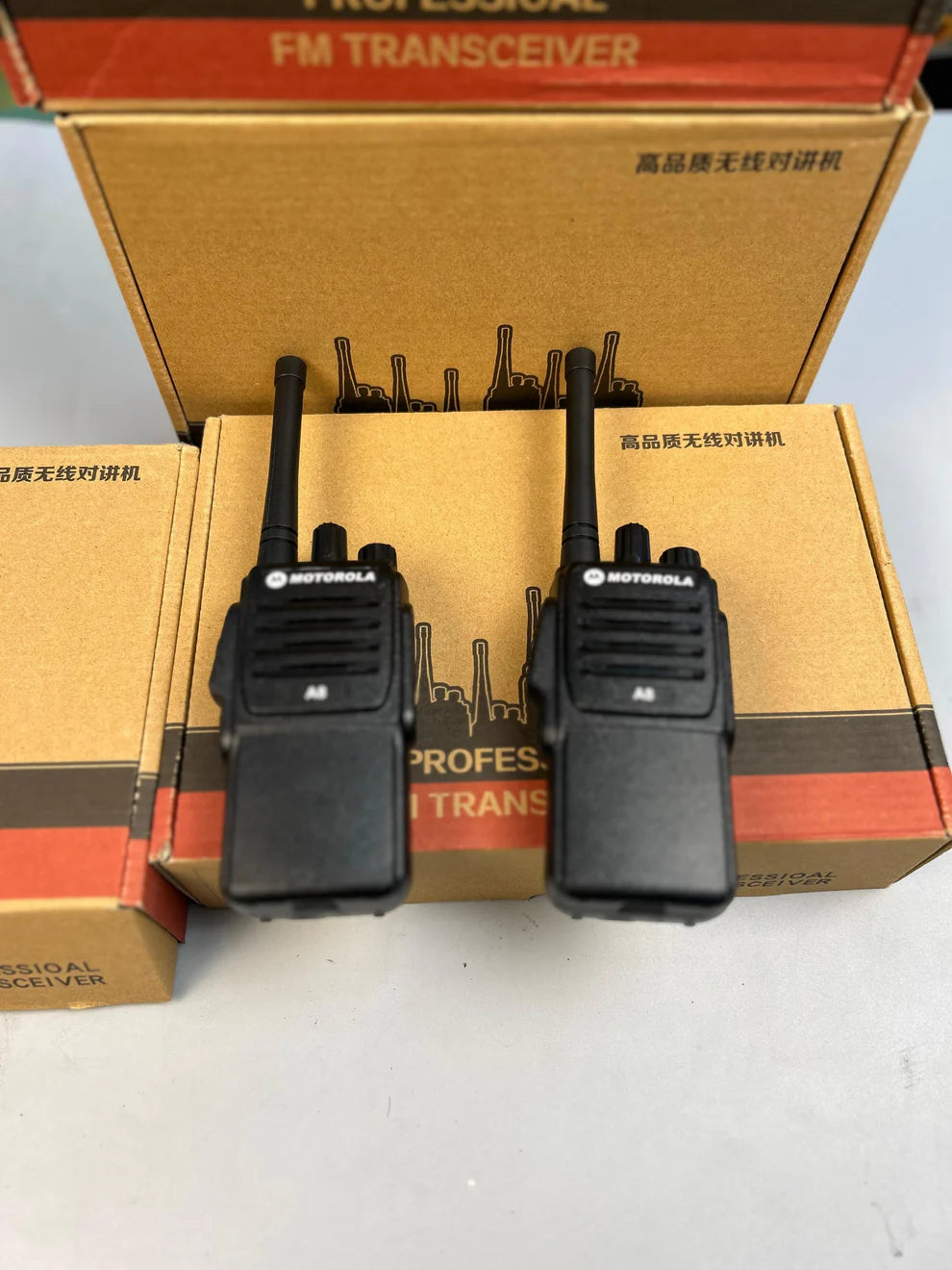 Motorola Walkie Talkie A8 9W (400-480MHz) Pair | Motorola A8 Walkie Talkie